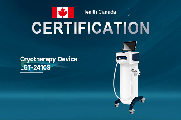 Das hochmoderne lokalisierte Kryotherapiegerät LGT-2410S erhielt die Zulassung von Health Canada