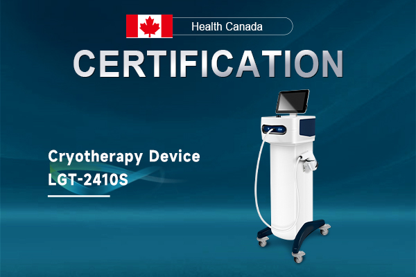 Das hochmoderne lokalisierte Kryotherapiegerät LGT-2410S erhielt die Zulassung von Health Canada